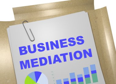 Business Mediation concept clipart
