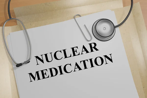 Nuclear Medication concept