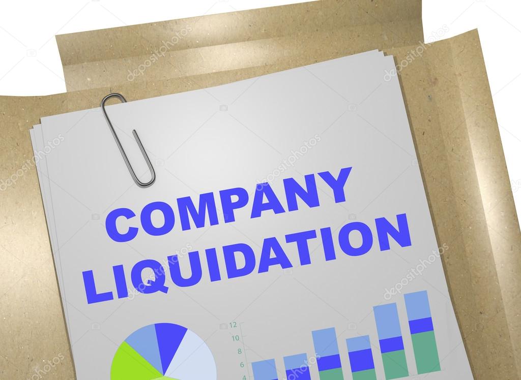 Company Liquidation concept