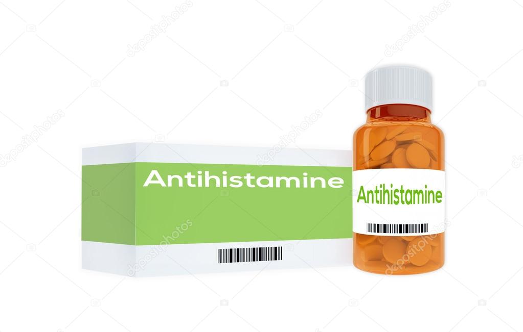 Antihistamine - medical concept