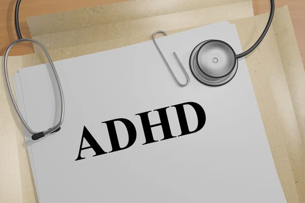 ADHD - conceito médico — Fotografia de Stock