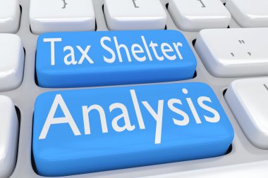 Tax Shelter Analysis concept clipart