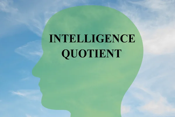 Intelligenzquotient - mentales Konzept — Stockfoto