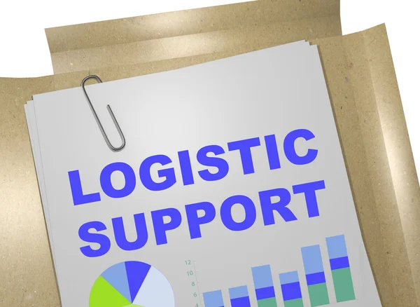 Logistic Support concept — Stock Photo, Image