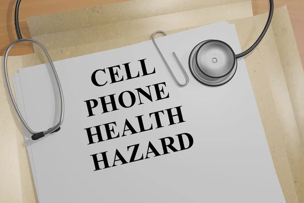 Cell Phone Health Hazard title