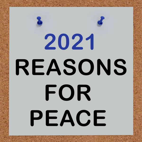 Εικονογράφηση Του 2021 Λογοι Για Την Ειρηνη Στον Φελλό — Φωτογραφία Αρχείου