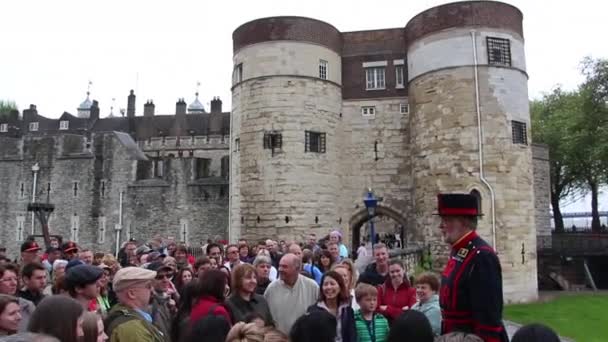 Tower of London — Stockvideo