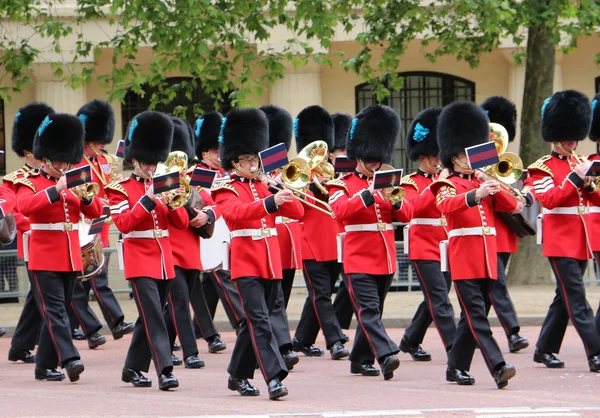 Musique de marche des gardes royaux britanniques — Photo