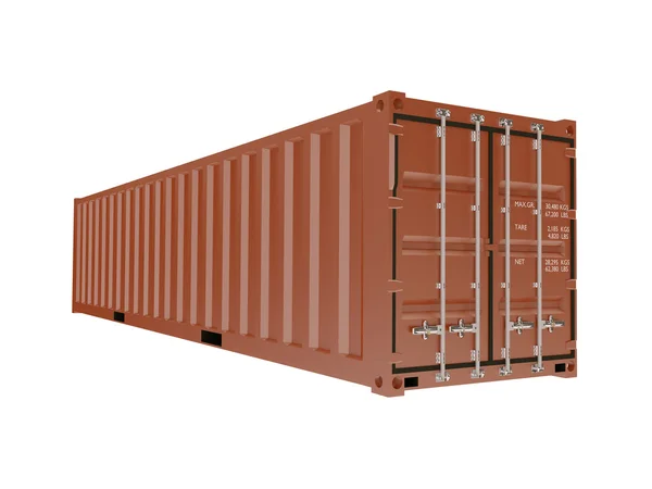 Container for transport of cargo and freight — Stock Photo, Image