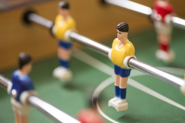 Retro oyuncak futbol ya da futbol oyuncu