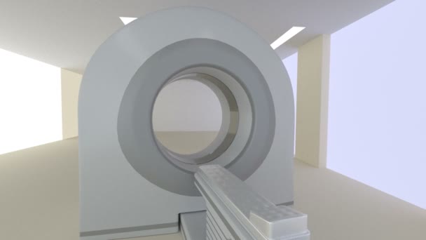 CT pokój w szpitalu — Wideo stockowe