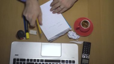 En iyi dizüstü bilgisayar ve notebook ve insan eli ile Masaüstü görünümünü