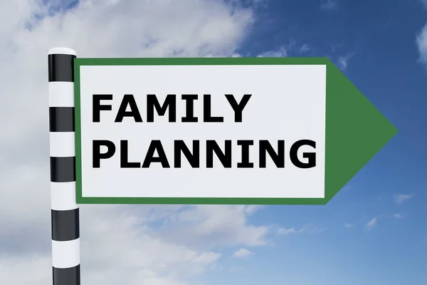 Family Planning concept — Stock Photo, Image