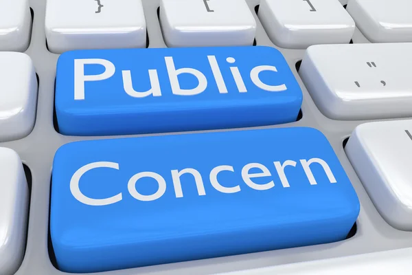 Public Concern concept — Stock Photo, Image