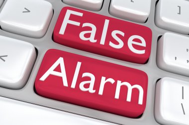 bilgisayar klavye yanlış Alarm butonları ile