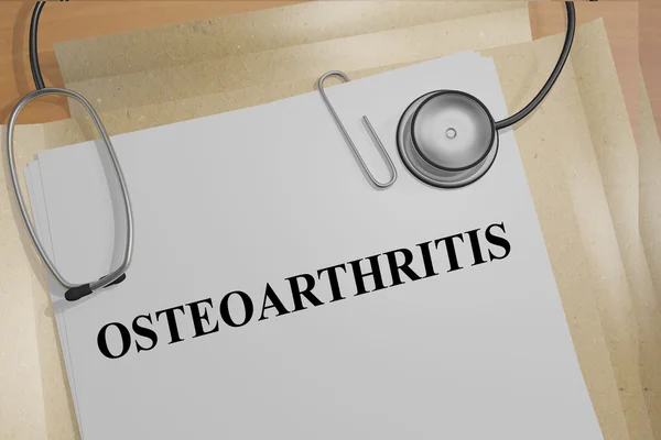 Osteoartrit kağıtları kavramı