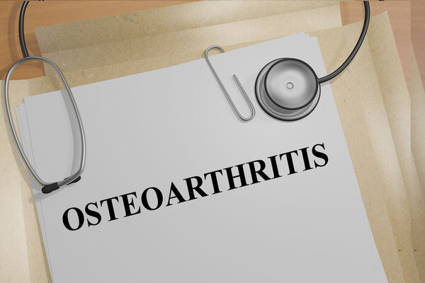 Osteoarthritis papers  concept