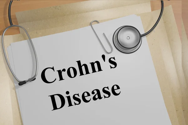 Crohn hastalığı kavramı — Stok fotoğraf