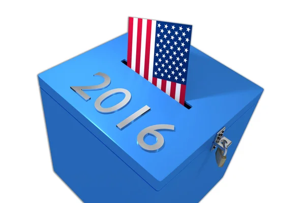 Koncepcja wyborów prezydenckich 2016 — Zdjęcie stockowe