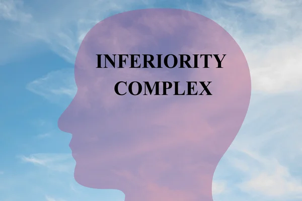 Concepto complejo de inferioridad —  Fotos de Stock