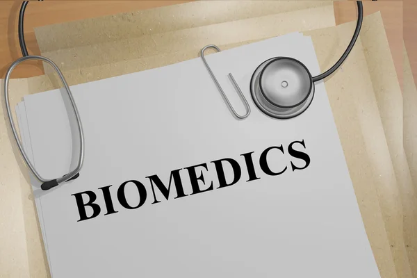 Biomedics koncept ilustrace — Stock fotografie