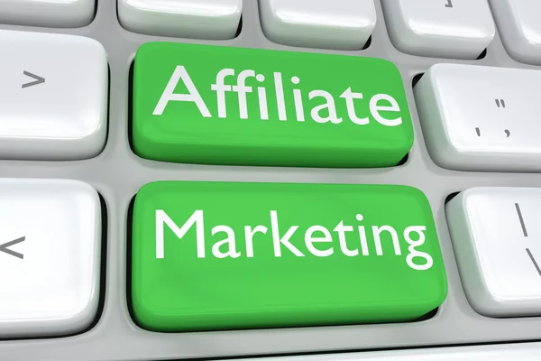 Affiliate marketing koncepció — Stock Fotó