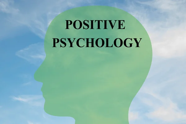 Pozitivní psychologie koncept — Stock fotografie