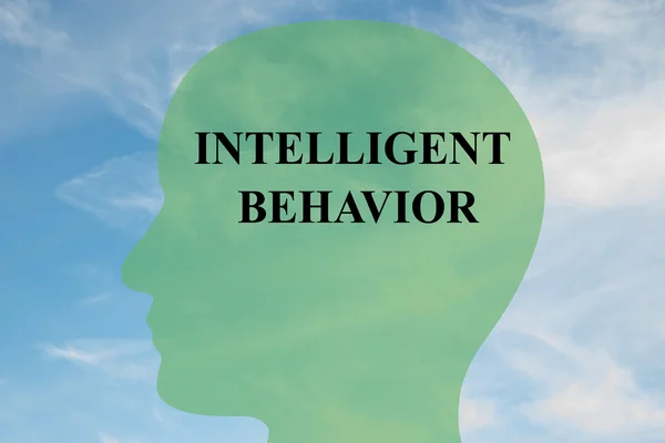 Intelligent gedrag concept — Stockfoto
