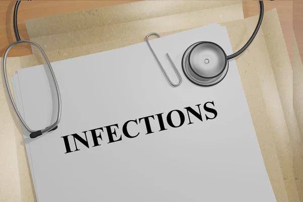 Infections illustration concept — Stock Photo, Image