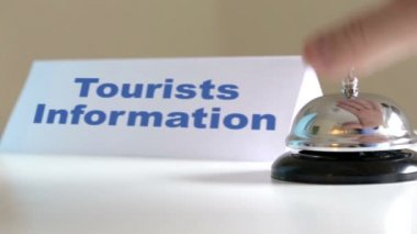 Turist bilgi Resepsiyon zili