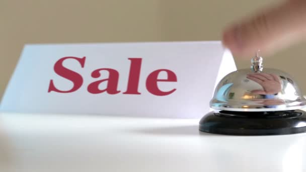 Sale Desk Call Bell Stock Video C Premium Shots 97267338