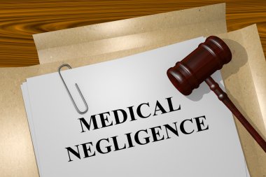 Medical Negligence concept clipart