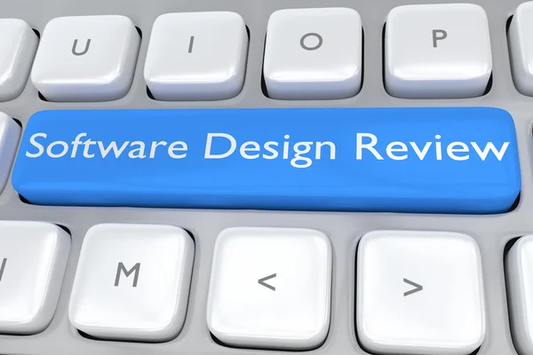 Software Design revisão conceito — Fotografia de Stock