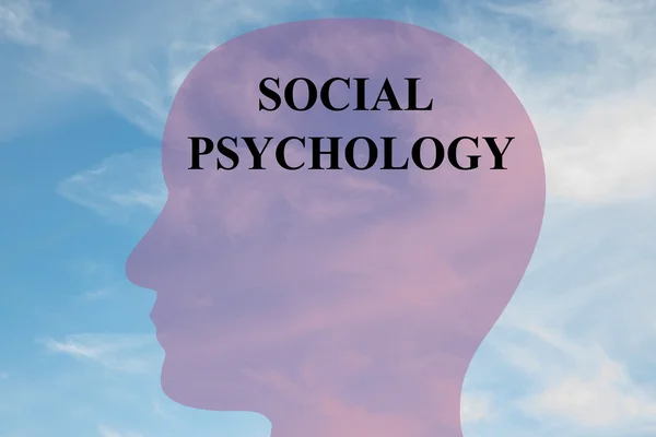社会心理学的概念 — 图库照片