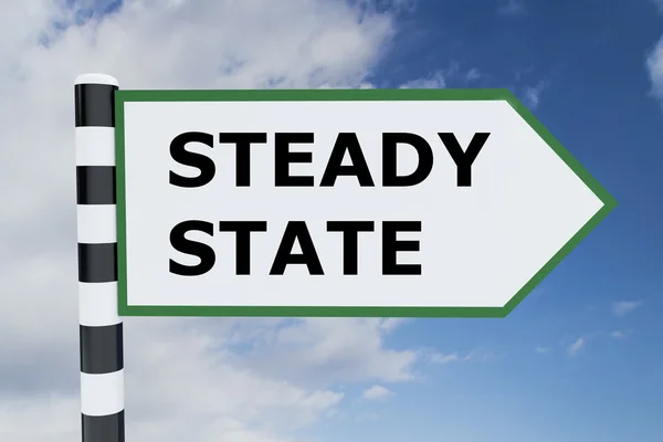 Steady State Konzept — Stockfoto