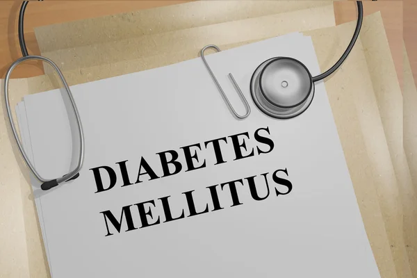 Diabetes Mellitus concept — Stockfoto
