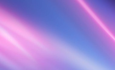 Soyut ultraviyole boş arkaplan, neon ışığı. Mavi ve pembe renk değişimi, çizgiler ve ışınlar, eğimli çizgiler. Sıvı çizgiler.