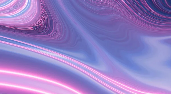 stock image Abstract ultraviolet blank background, neon light. Blue and pink color gradient, lines and rays, oblique lines. Liquid lines.