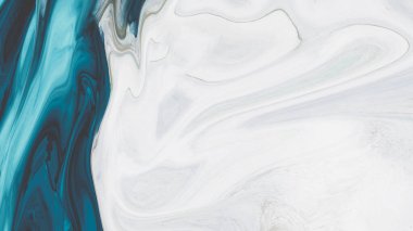 Sıvı akrilik reçine tasviri. Boşanmalar, pürüzsüz çizgiler, renkler. İnci modülasyonları. Akrilik, epoksi, yarım tonlu soyutlama. 3d illüstrasyon