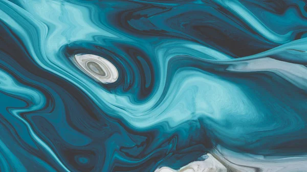 液体アクリル樹脂のイラスト 離婚や塗料 色の滑らかなライン 真珠の変調 アクリル エポキシ ハーフトーンの抽象化 3Dイラスト — ストック写真