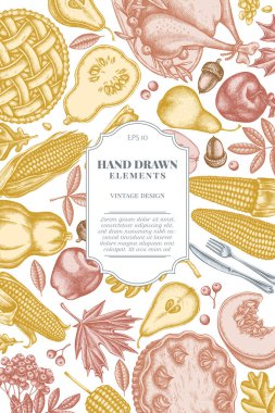 Pastel balkabağı, çatal, bıçak, armut, hindi, balkabağı turtası, elmalı turta, mısır, elma, akçaağaç, meşe