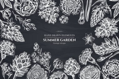 Tebeşir şakayığı, karanfil, ranunculus, balmumu çiçeği, ornithogalum, sümbül...