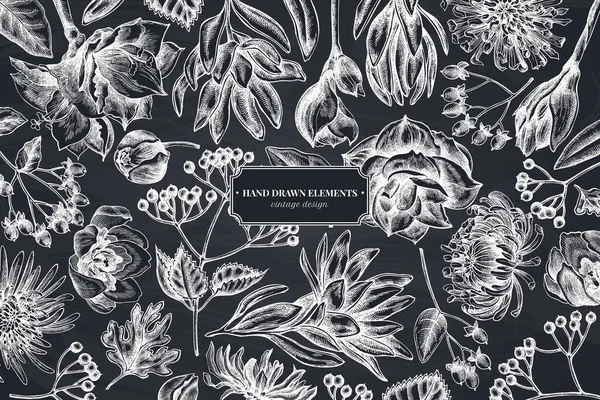 Tebeşir viburum, hiperikum, lale, aster, lökosadendron, amilis içeren çiçek tasarımı