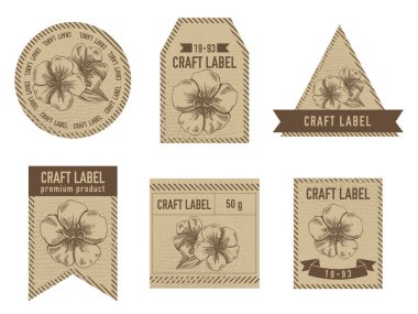 Şan ve şöhret çalılarının resmedildiği klasik tasarım.