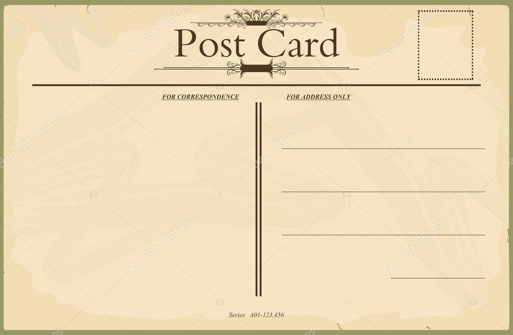 Blank Postcards Set: Style 4