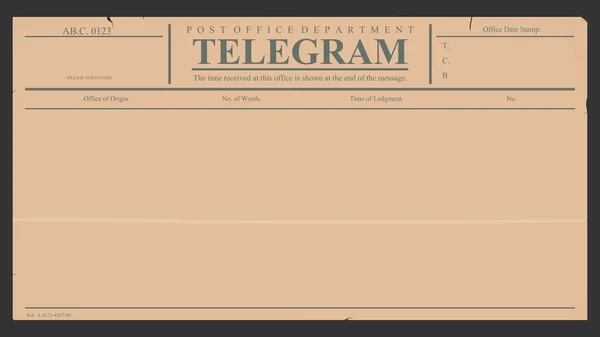 Telegrama —  Vetores de Stock