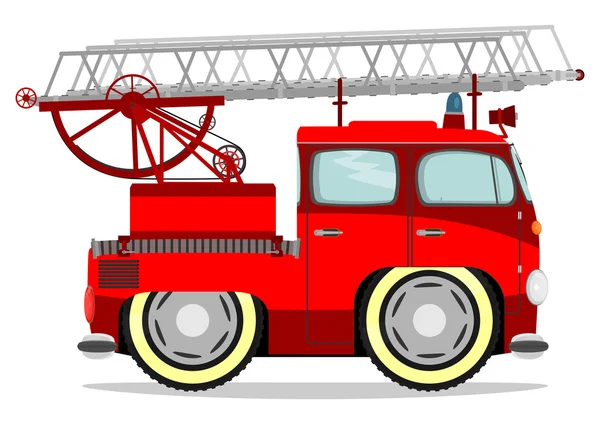 Camion d'incendie — Image vectorielle
