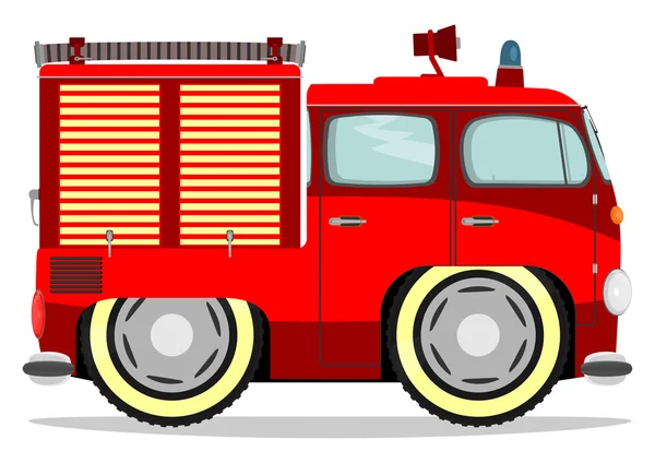 Camiones de bomberos — Vector de stock