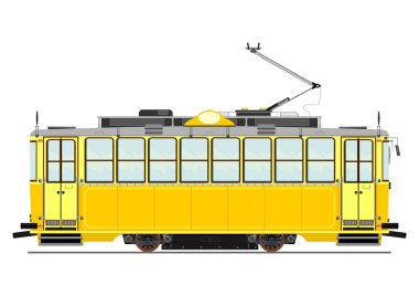 Vintage tramvay