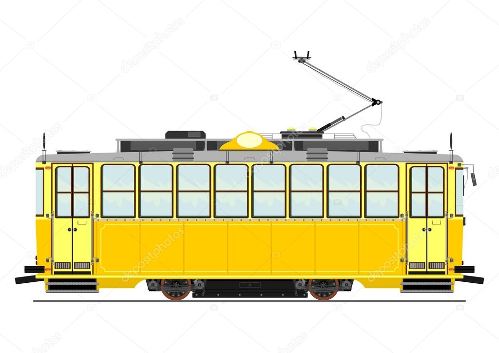Vintage tram